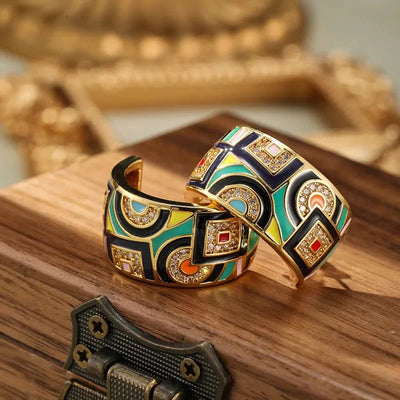 Micara™ - Elegante Art Deco Ohrringe – Stilvoller Schmuck für jeden Anlass