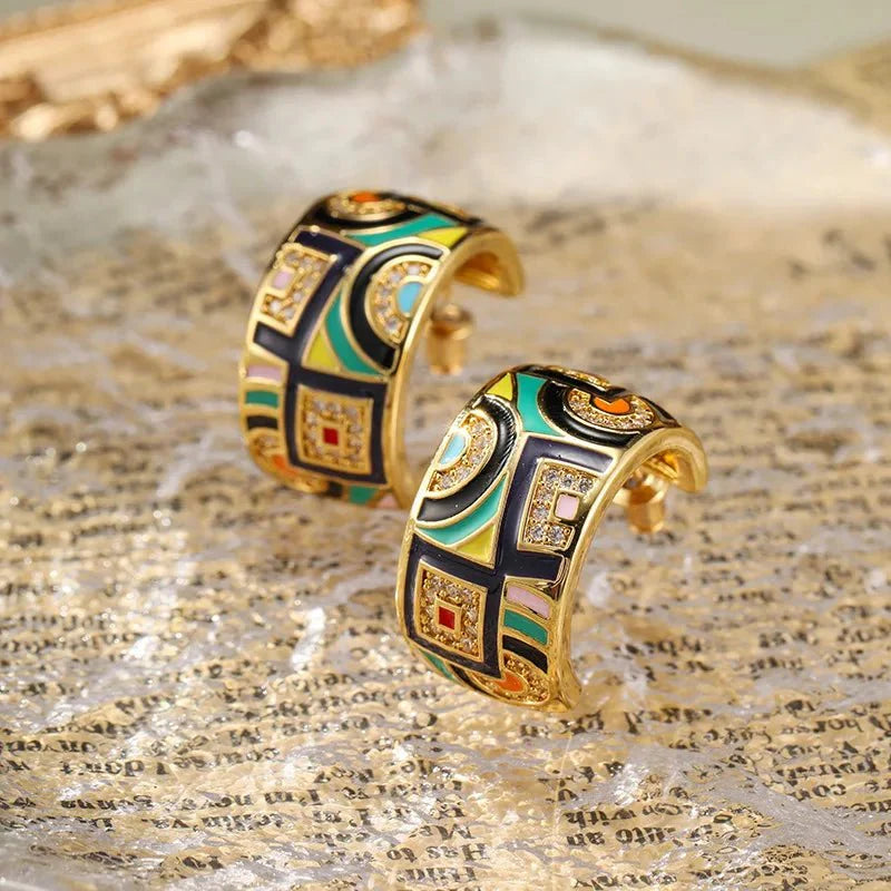 Micara™ - Elegante Art Deco Ohrringe – Stilvoller Schmuck für jeden Anlass