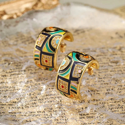 Micara™ - Elegante Art Deco Ohrringe – Stilvoller Schmuck für jeden Anlass