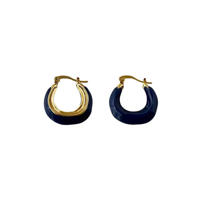 Micara™ - Blaues Arc-Design Ohrringe für stilvollen Look