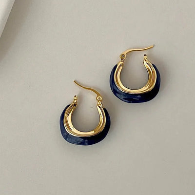 Micara™ - Blaues Arc-Design Ohrringe für stilvollen Look
