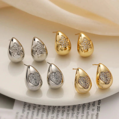 Micara™  - Celestial Drop - Elegante Ohrringe für einen himmlischen Look