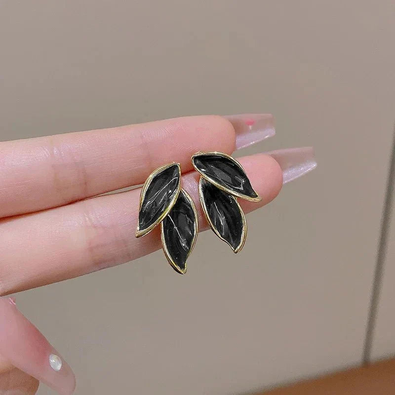 Micara™ - Elegante Emeraldblatt Ohrringe für stilvollen Schmuck-Anspruch