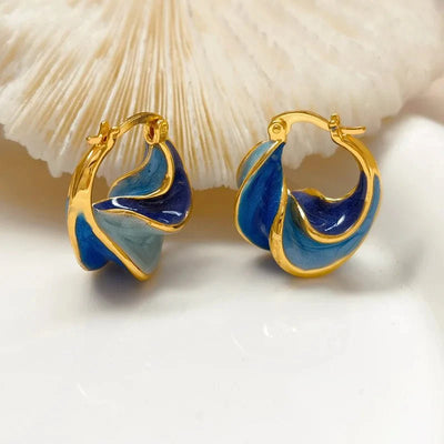 Micara™ - Ocean Breeze - Elegante Ohrstecker für einen frischen Meereslook