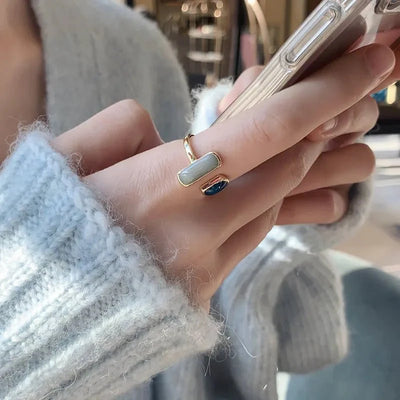 Micara™ - Ocean Dual Ringe – Elegantes und vielseitiges Schmuckstück