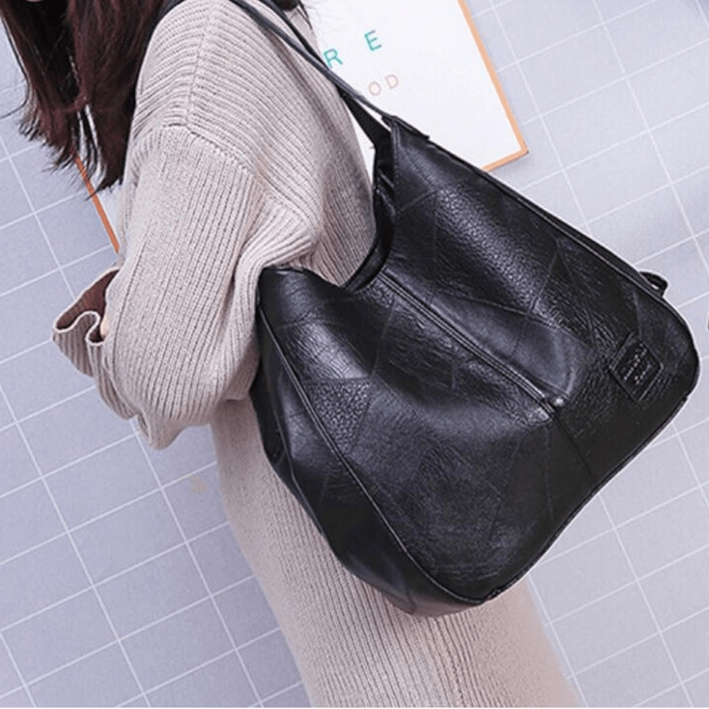 Naoko™ - Stilvolle Große Leder-Umhängetasche für Damen