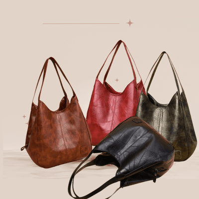 Naoko™ - Stilvolle Große Leder-Umhängetasche für Damen