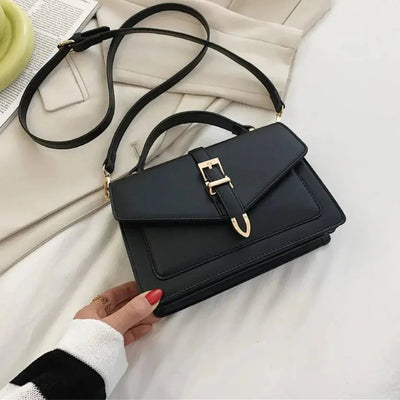 Olive™ - Elegante Flap Leder-Umhängetasche für stilvollen Alltagsschutz