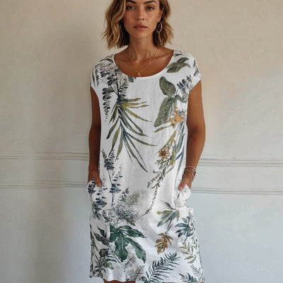 Mia™ - Luftiges Tropical-Kleid mit Seitentaschen