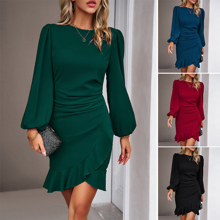 Annemarie™ - Elegantes Kleid mit Puffärmeln