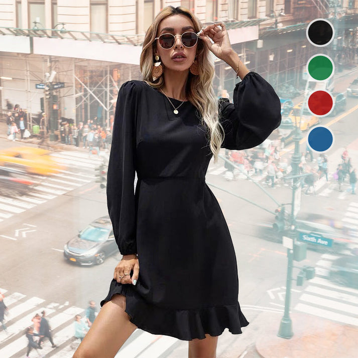 Annemarie™ - Elegantes Kleid mit Puffärmeln