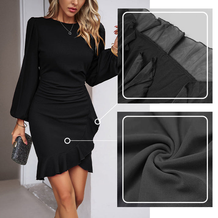 Annemarie™ - Elegantes Kleid mit Puffärmeln
