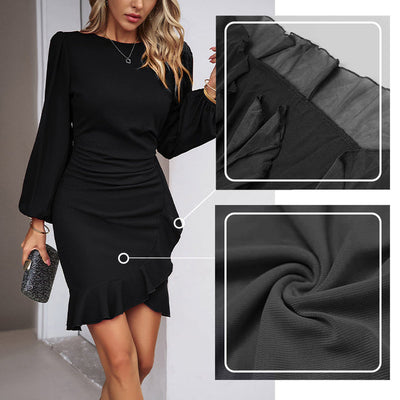 Annemarie™ - Elegantes Kleid mit Puffärmeln