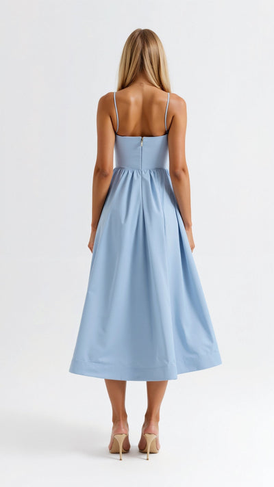 Tamara™ - Elegant Fließendes Midikleid für stilvolle Anlässe