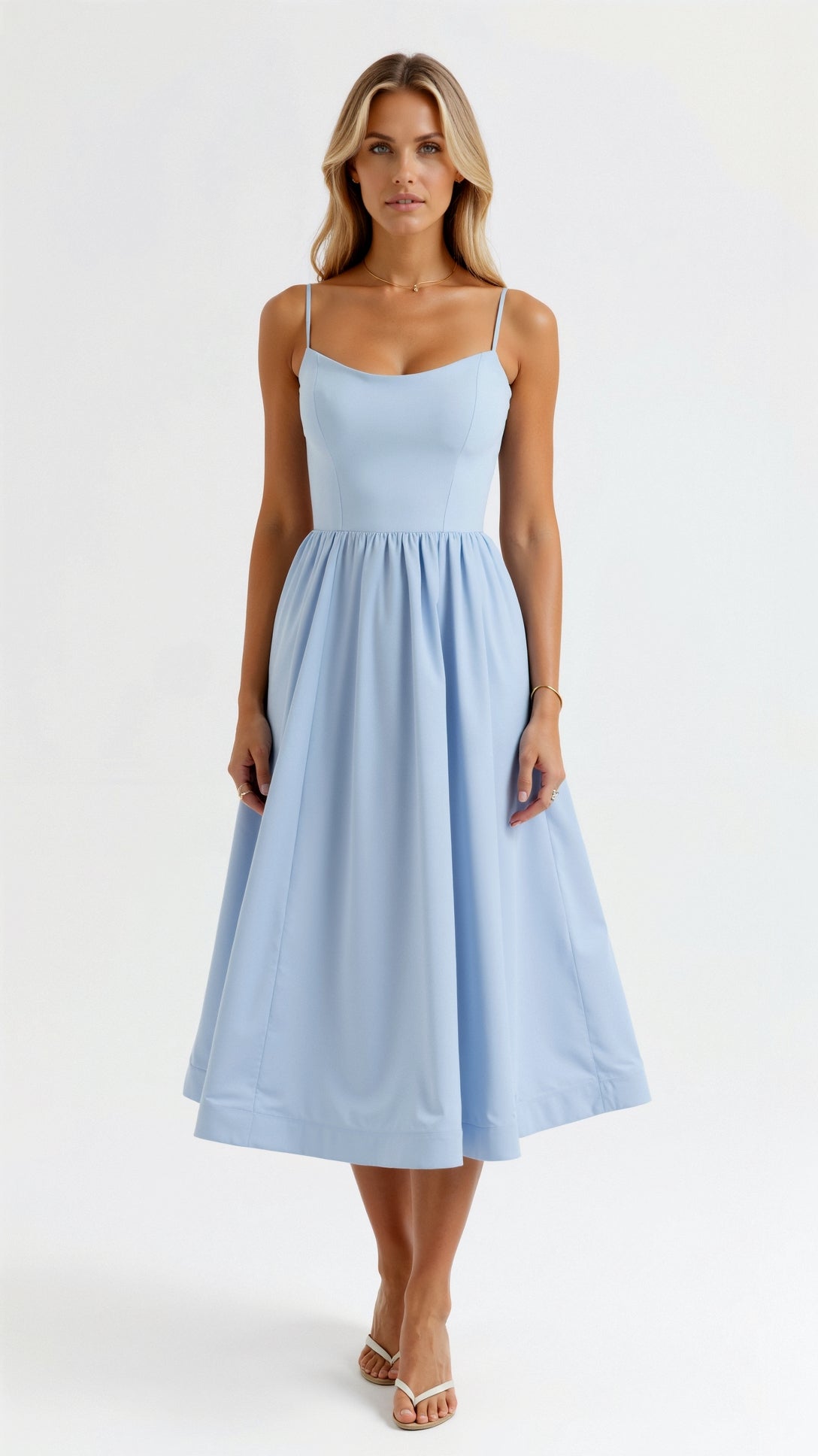 Tamara™ - Elegant Fließendes Midikleid für stilvolle Anlässe