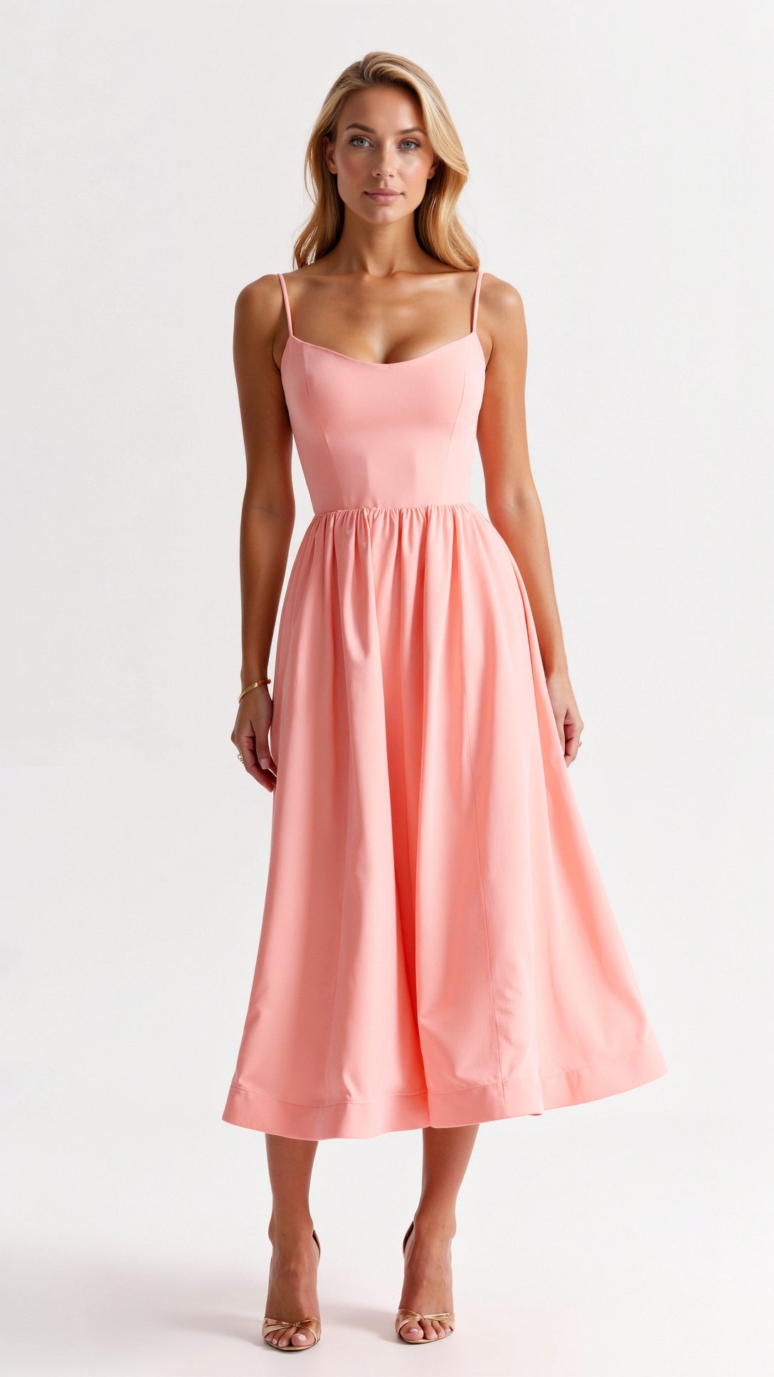 Tamara™ - Elegant Fließendes Midikleid für stilvolle Anlässe