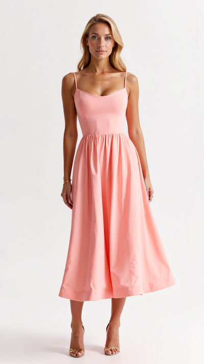Tamara™ - Elegant Fließendes Midikleid für stilvolle Anlässe