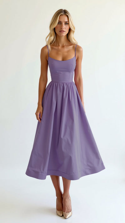 Tamara™ - Elegant Fließendes Midikleid für stilvolle Anlässe