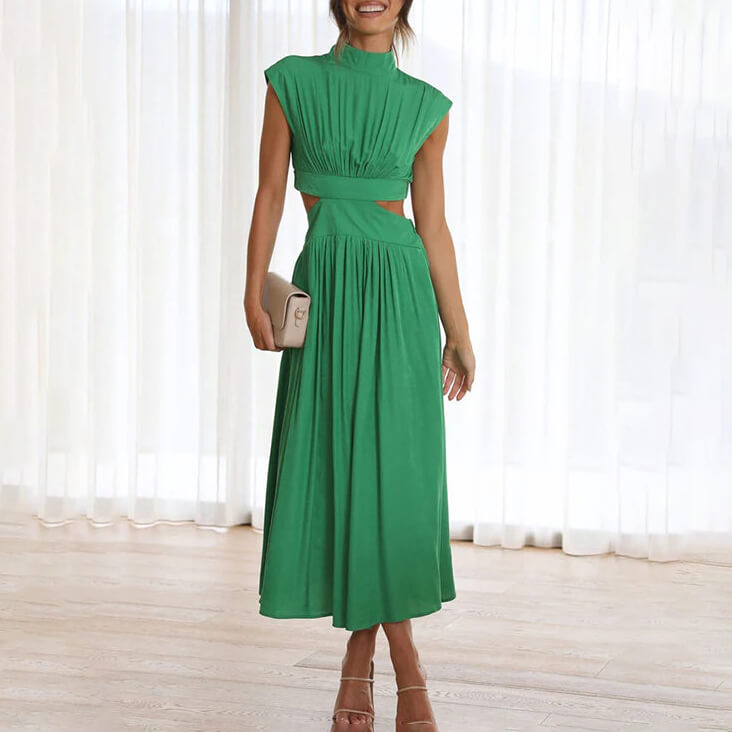 Miray™ - Midikleid mit seitlichen Ausschnitten
