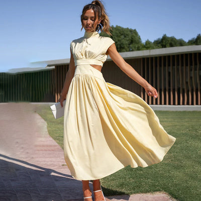 Miray™ - Midikleid mit seitlichen Ausschnitten
