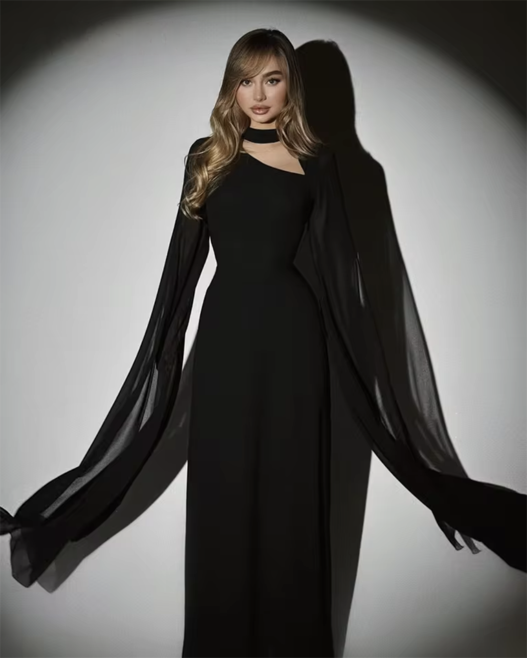 Seraphina™ - Faszinierendes Abendkleid mit transparenten Ärmeln