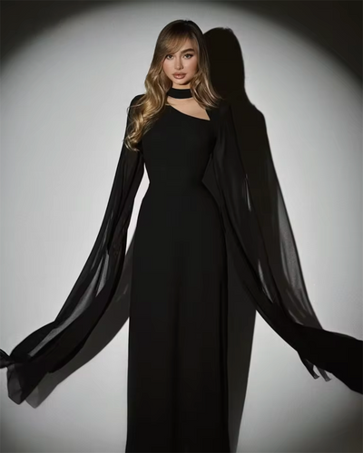 Seraphina™ - Faszinierendes Abendkleid mit transparenten Ärmeln