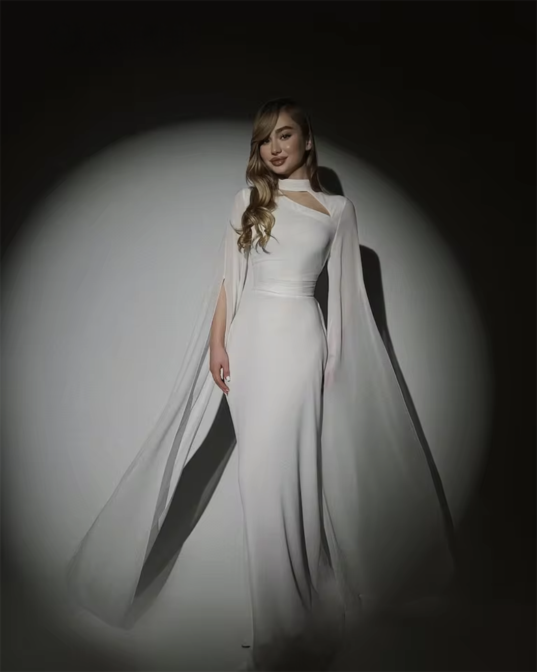 Seraphina™ - Faszinierendes Abendkleid mit transparenten Ärmeln