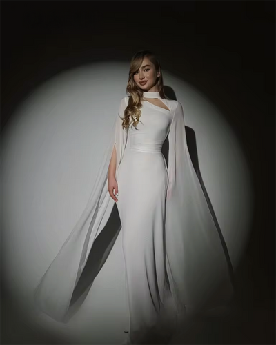 Seraphina™ - Faszinierendes Abendkleid mit transparenten Ärmeln