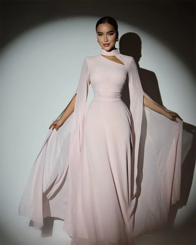 Seraphina™ - Faszinierendes Abendkleid mit transparenten Ärmeln